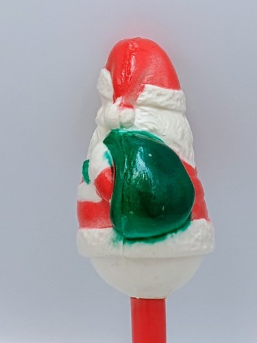 Vintage Christmas Blow Mold Hard Plastic Santa Claus Rattle Ornaments Rare! - Picture 5 of 12