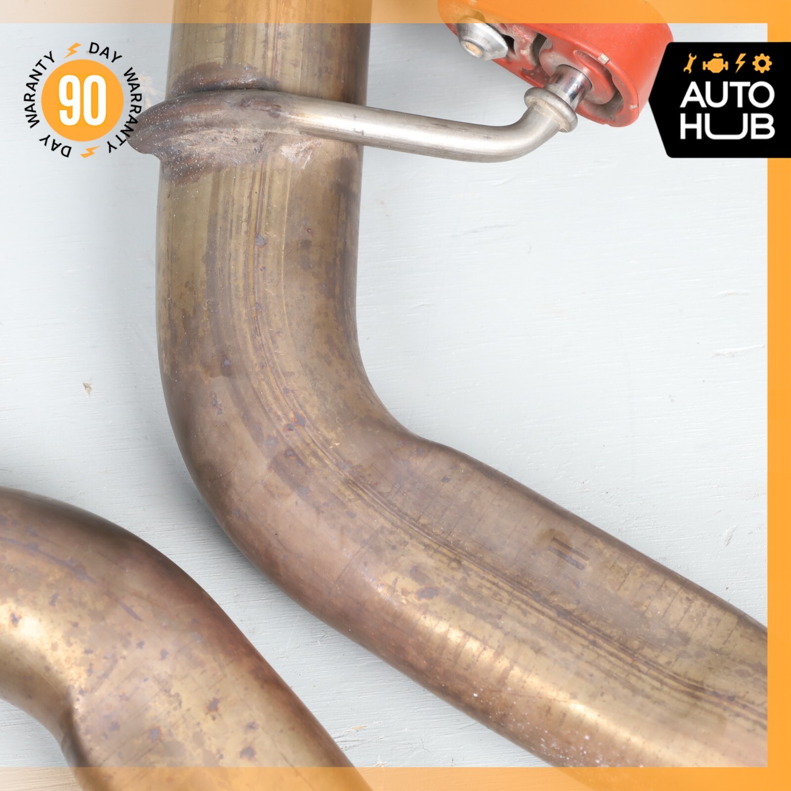 Maserati GranTurismo S M145 4.7L Exhaust Pipes Left & Right Side Set OEM 28k
