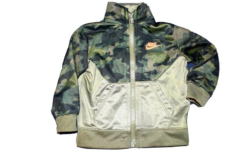 Nike, Boys, Dri-Fit Jacket, Green Camo 