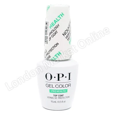 2 x Opi Gel Farbe PRO GESUNDHEIT TOP COAT 15ml