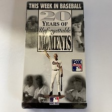 Rare This Week In Baseball  20 Years of Unforgettable Moments VHS 1996 Ripken