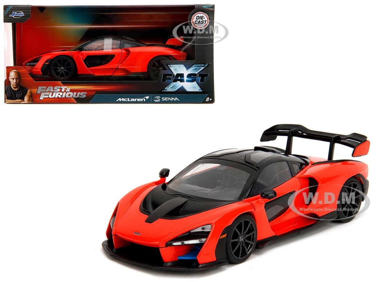 MCLAREN SENNA RED & BLACK 