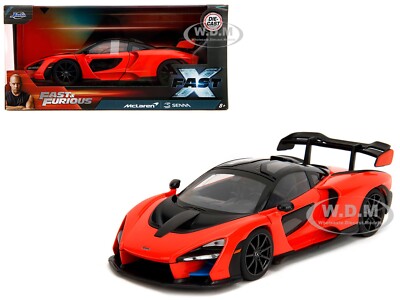 MCLAREN SENNA RED & BLACK 