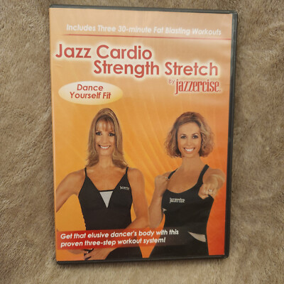 Jazz Cardio Strength Stretch by Jazzercise DVD Dance Yourself Fit Ra- Qwik Ship!