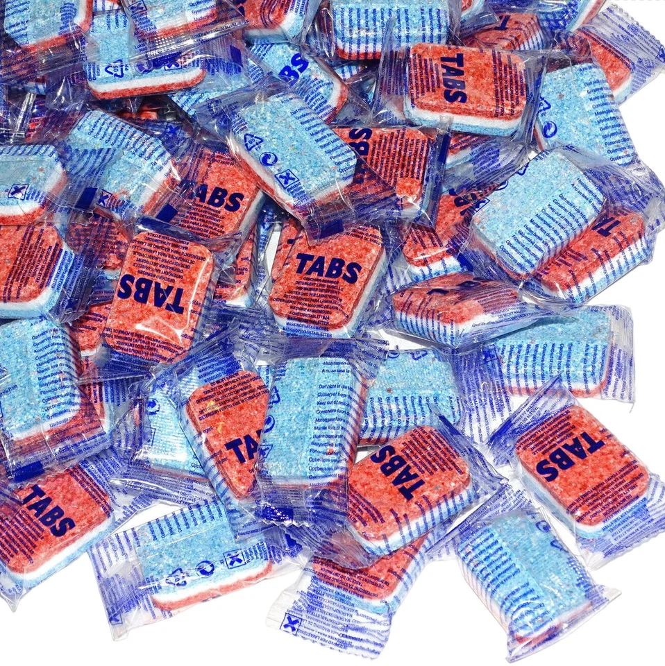 10kg Spülmaschinentabs ca 500 Stück Geschirrspültabs 12in1 20g/Tab rot-weiß-blau - Bild 2 von 3