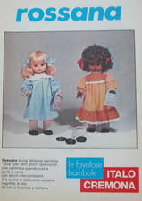 Pubblicità Ritaglio Italia 1979 ITALO CREMONA ROSSANA BAMBOLA