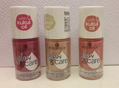 [ESSENCE] Glow & Care Luminous Nail Polish
