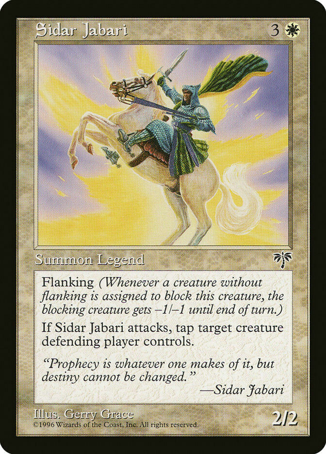 Sidar Jabari Mirage LP MTG