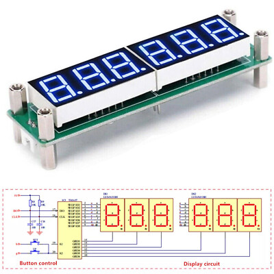 Singal Computer Conter EMF RF Meters Red 1MHz To 1000MHz RF Singal Frequency Counter Tester ...