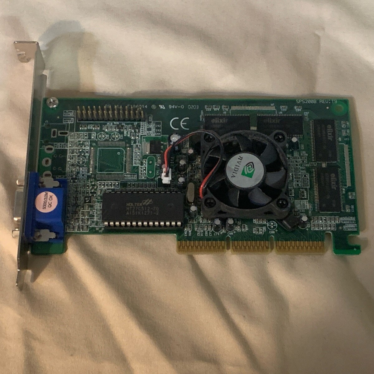 Video Card Tnt2 M64 32mb NVIDIA RIVA TNT2 M64 32MB AGP Graphics Card