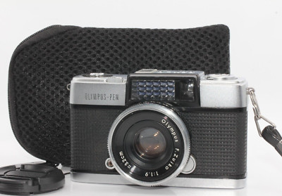 PEN D【F.Zuiko/f1.9/32mm/161277】 Near Mint ] OLYMPUS Pen D Half Frame Camera w/ Zuiko 32mm F1.9