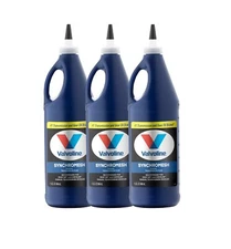 Valvoline 3 Quarts Synchromesh Manual Transmission Fluid Set 3 x 1qt
