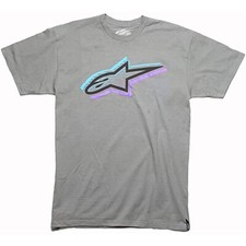 Alpinestars Glimmer Classic Short Sleeve Tee T-Shirt Graphite Grey Men's Medium