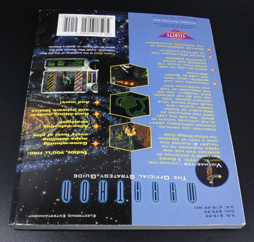 MARATHON 1 Official Strategy Clue Hint Book Guide to the Bungie Mac Game GOOD - Picture 2 of 4