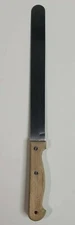 Spreader Knife one Sharp edge Chef’s Collection Stainless Steel Wood Handle