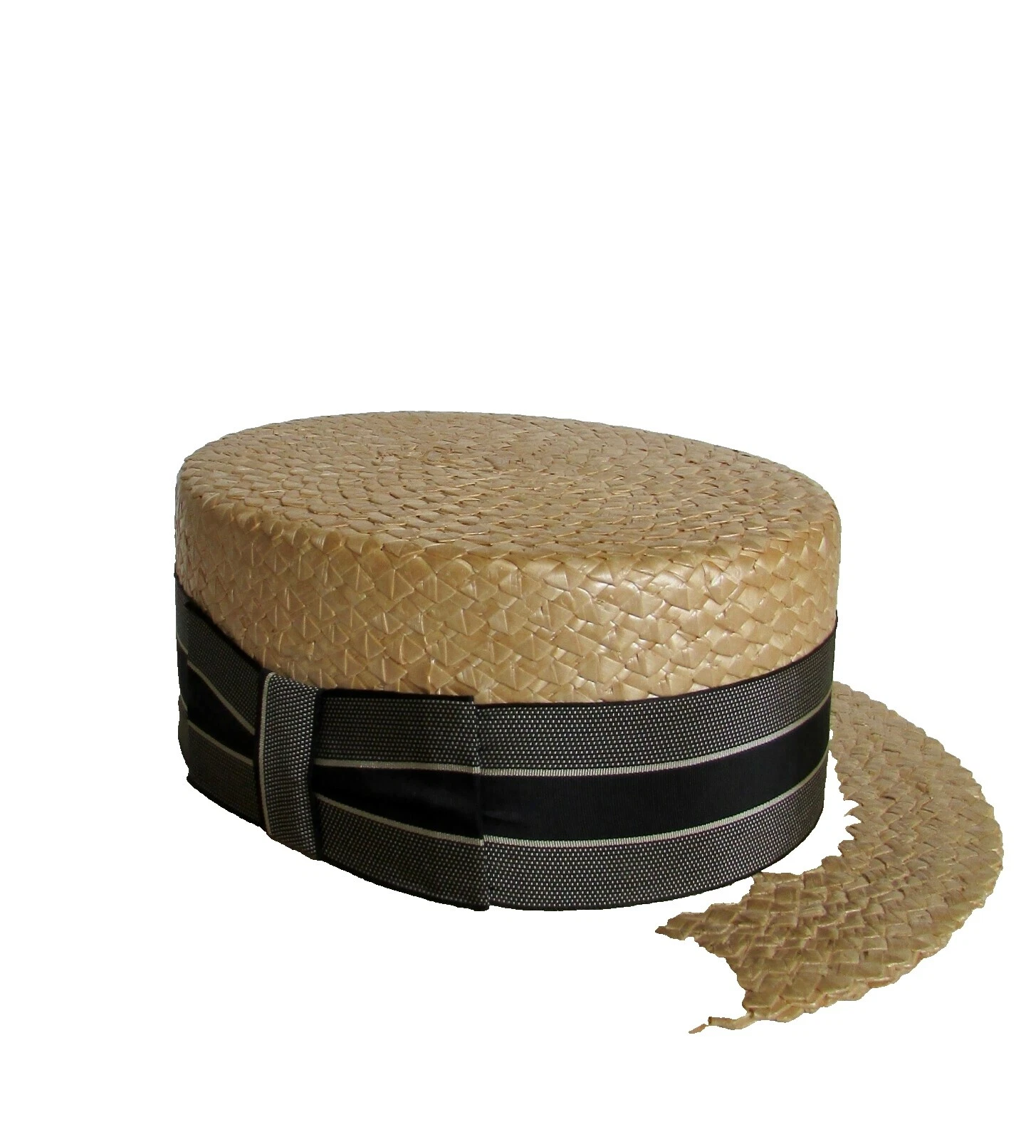 Straw Original 1940s Vintage Hats for Men