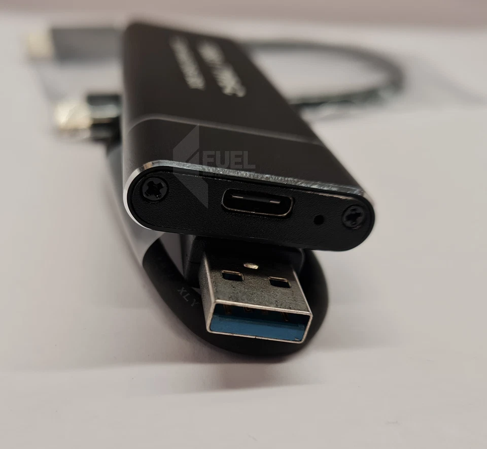 256Gbps M.2 NVME PCIe to USB 3.1 GEN2 M Key Mobile SSD - Image 2 of 4