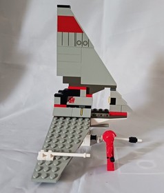 Lego 4477 Star Wars T-16 Skyhopper  w/ Pilot & Instructions 2003 Retired Vintage