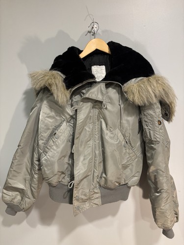 Alpha Industries, VTG 90s Alpha Industries Civilian N-3B Extreme Cold Weather Parka XL w/Fur Hood