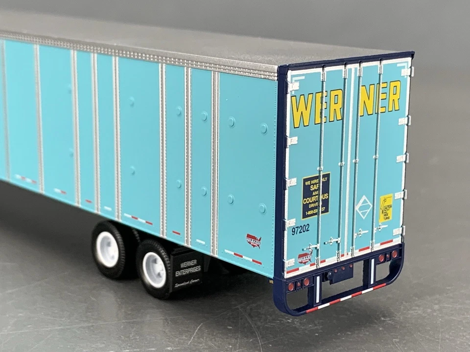 Reboque rodoviário HO Bowser Werner 53’ Platewall #97238 HO7540 - Imagem 4 de 4