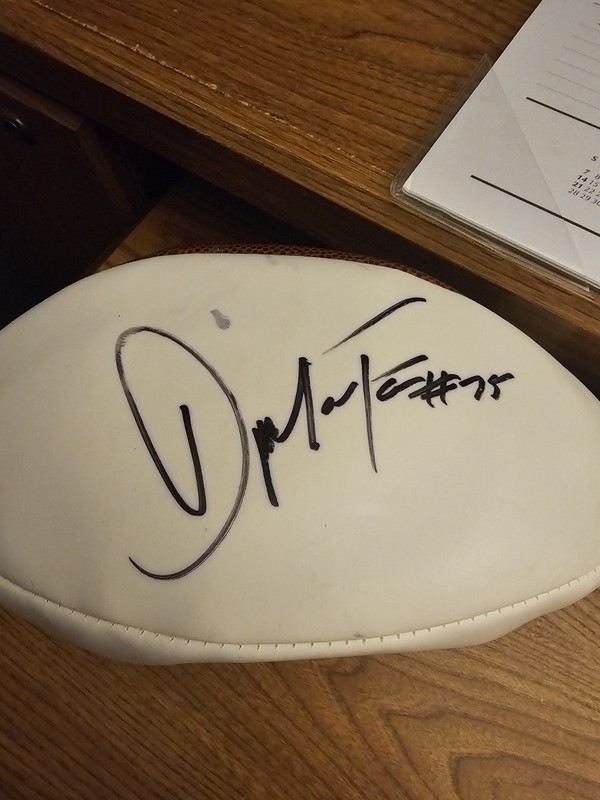 D'Marco Farr Autographed Football