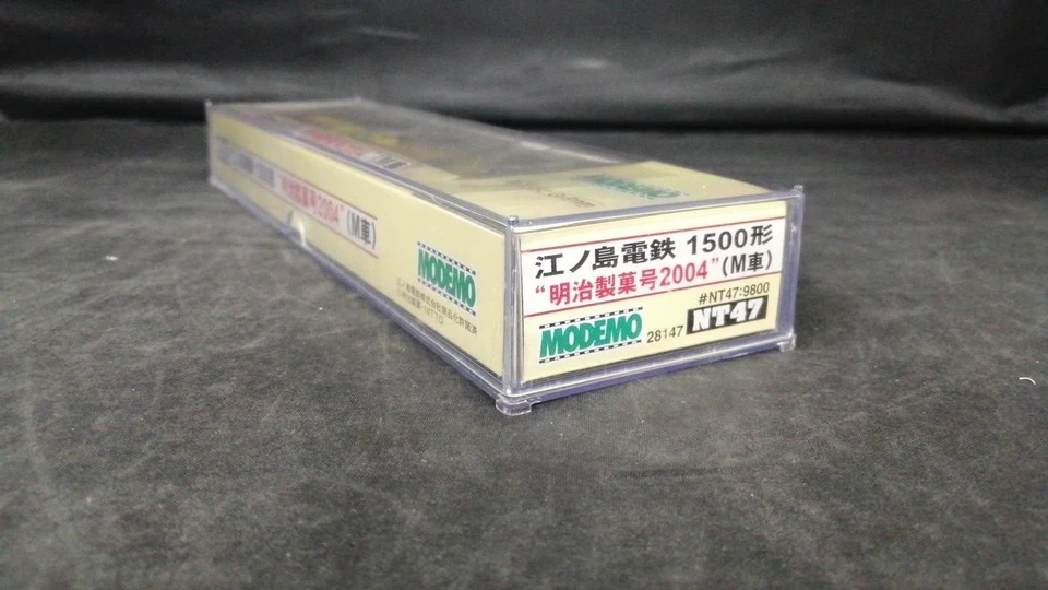 MODEMO NT47 Enoshima Electric Railway Type 1500 "Meiji Seika 2004" calibro N - Immagine 2 di 4
