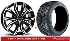 Alloy Wheels & Tyres 18" Romac Torque For Cadillac XT4 18-24