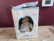 Muffy Vanderbear teddy bear as Snowflake boxed Christmas NABCO