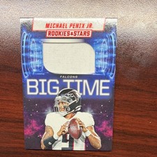 Panini 2025 Rookies & Stars Big Time Memorabilia Michael Penix Jr. Falcons