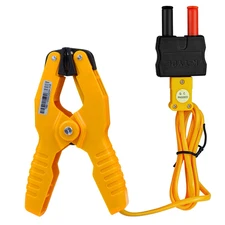 ZIBOO Yellow K-Type Thermometer, Pipe Temperature Clamp For HVAC