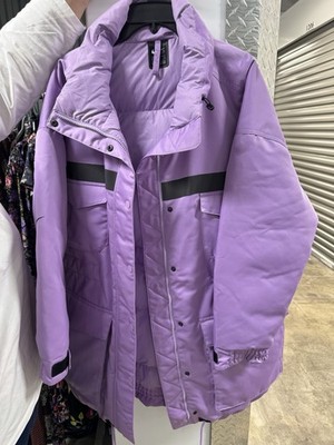 Nike NSW City Ready Down-Fill Parka Jacket Coat CZ1141 589 Purple Size MEDIUM