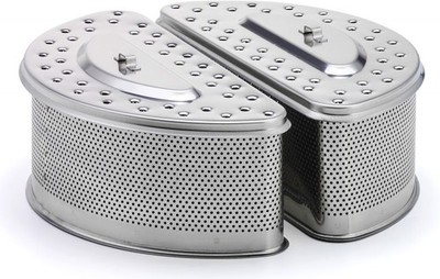 LotusGrill Ersatz-Kohlebehälter XXL aus Edelstahl für den LotusGrill XXL