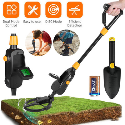 Profi Metalldetektor Gold Metal Detector Wasserdicht Tiefensonde LCD Display Neu