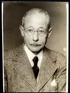 M. PIERRE BONNARD (1867 1947) EN 1937 : TIRAGE ARGENTIQUE ORIGINAL D'ÉPOQUE