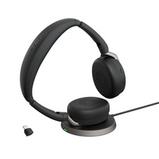Jabra Evolve2 65 Flex Stereo Headset Black Bluetooth Active Noise Cancellation