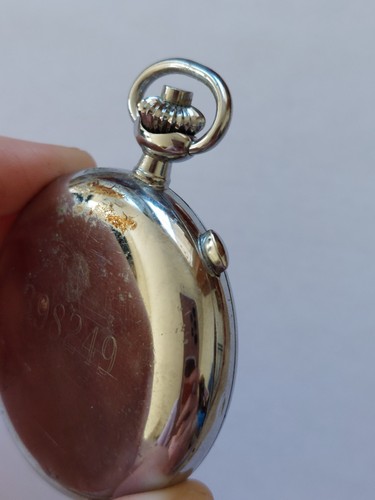 Aristo Mechanical Stopwatch Hundred Second Timer Stainless Steel Runs - Picture 3 of 3