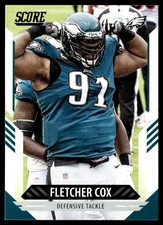 2021 Score Fletcher Cox Philadelphia Eagles #77