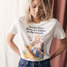 Urban Outfitters Desert Dreamer XL Smokey Bear Babes In The Woods T-Shirt NWT