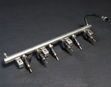 022906031L Einspritzventil 022133315AB Kraftstoffverteiler Audi TT 8J 3,2L V6