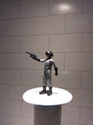 Vtg Star Wars Death Squad Commander Complete Action Figure 1977 HK Kenner *NM*