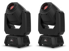  2 Chauvet DJ Intimidator Spot 260X DMX LED Moving Head Lights w/RF Receivers