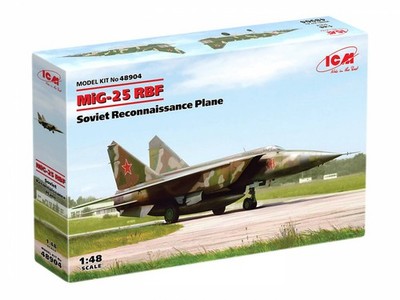 MiG-25 RBF, Reconnaissance Plane / 1:48 - ICM