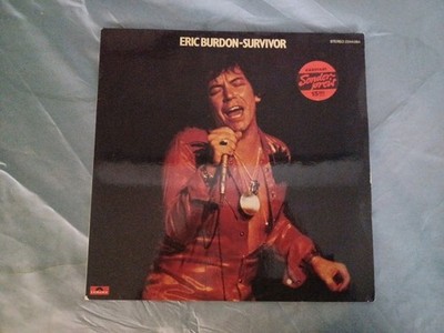 12'' Vinyl-LP    Eric Burdon - Survivor    Mit Heft  Polydor 2344 084  D1977 MINT