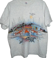 Vintage 1990s Corpus Christi Texas t shirt Large made in USA