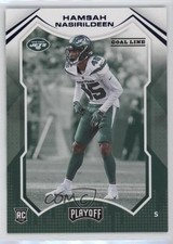 2021 Panini Playoff Rookies Goal Line Hamsah Nasirildeen #290 1q9