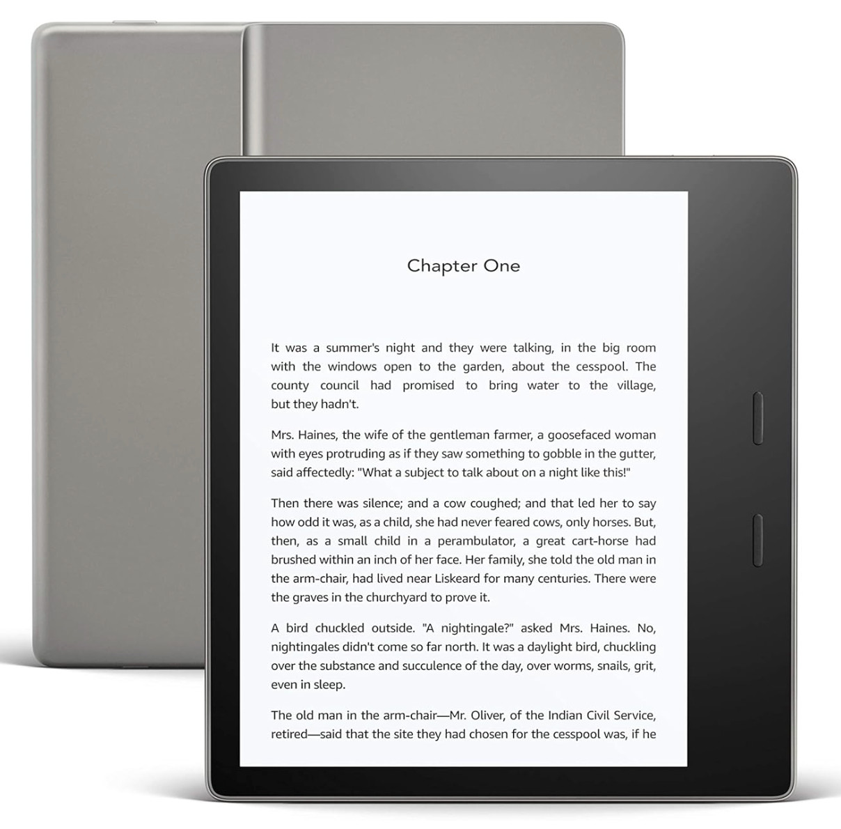 Kindle Oasis Adjustable warm light 10th Gen Waterproof 8GB Wi-Fi Graphite