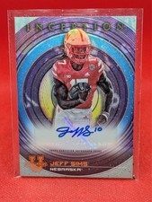 2022-23 Bowman Inception University Auto Jeff Sims #BIA-JSS Auto