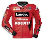 Ducati Replica MOTO GP 21 Team Perforated Leather Jacket Black 9810469