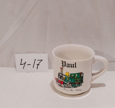 London South Western Railway train themed coffee mug with the name ''Paul'' printe