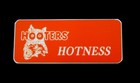 3 Hooters Uniform Name Tag Dress Up Bar Costume Extra Bat Girl Goddess Hotness — photo 6